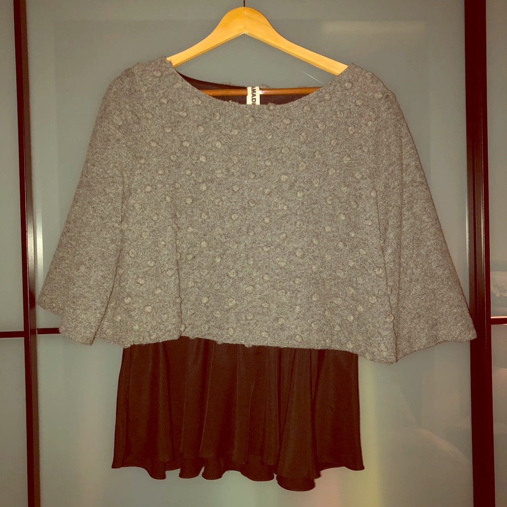 3/4 unique sweater